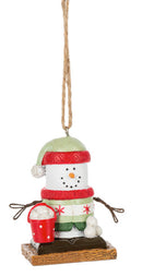 S’mores Buddy Snowball Fight Ornament