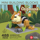 Mini Building Blocks - Chipmunk - Activity Sets - by Impact Photographics