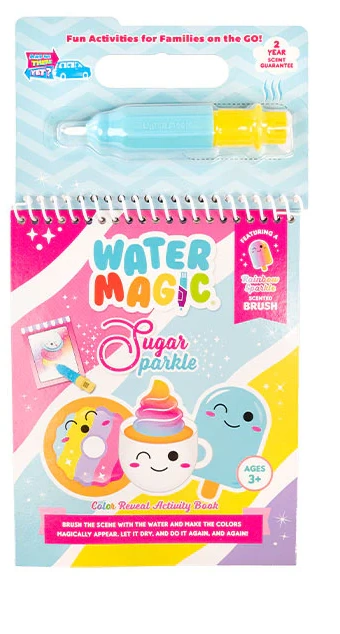 Water Magic Color Reveal Activity Book - Sugar Sparkle