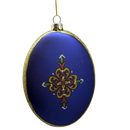 Stained Glass Style Holy Family Mary, Joseph and Jesus Ornament