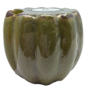 Small Petal Pot Soy Candle - Seagrass and Vetiver - Home & Living >> Candles >> Jar - by Swan Creek Candle Co - view 2