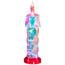 Lighted Holographic Holiday Candle - 2 Feet Tall - Christmas >> Lighting - by Gerson