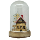 Illuminated Winter Village Domes -