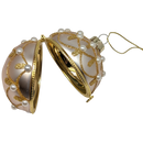 Jeweled Hinged Box Ornament -