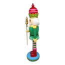 Resin Nutcracker with Moving Digital Eyes - 19 Inch - Christmas >> Nutcrackers - by Gerson - view 4