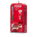 Coca-Cola Vintage Vending Machine With Santa Ornament - Christmas >> Ornaments >> Food & Drink - by Kurt Adler