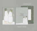 Season's Favorites - Let It Snow (Sage & Gold)
