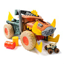 Monster Jam Mini Jam Megalodon Mad Hog Chomper and Monster Truck