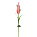 Butterfly Meadow Mesh Solar Flower Stake - - Home & Living >> Garden - by Gerson - view 5