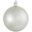 4" (100mm) Commercial Shatterproof Ball Ornament - Dove Grey - Christmas >> Ornaments >> Shatterproof - by Christmas By Krebs