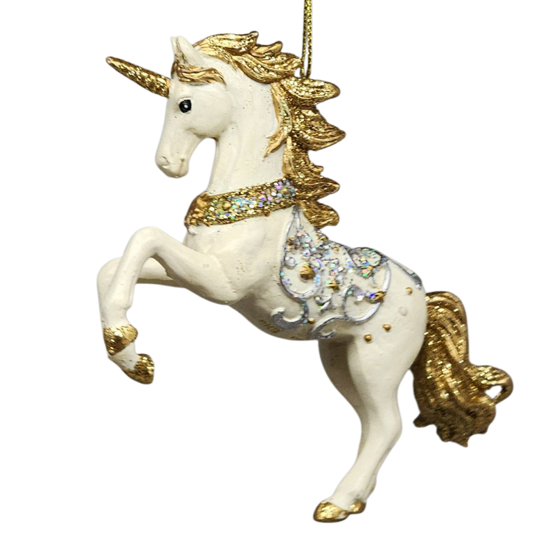 Celestial Unicorn Ornament - Approximately 5 Inches