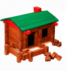 All Wooden 200-Piece Log Cabin Building Set