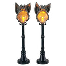 Gargoyle Lamp Post - 2 Piece Set