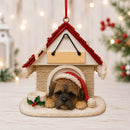 Ceramic Doghouse Ornament - Boxer - Animals - by E&S Pets - view 2