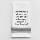 Dish Towel -I Know How It Will End - Housewares >> Linens >> Kitchen Towels and Cloths - by Wild Hare Designs