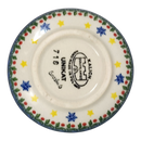 Ceramic Snack Plate - Gingerbread Joy Pattern