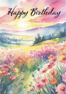 Joy As Far As The Eye Can See - Birthday Card