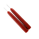 Mole Hollow Taper Pair (Paprika) - - The Country Christmas Loft