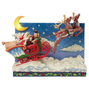 Lighted St. Nicholas is on His Way Figurine - Christmas >> Figurines >> Jim Shore - by Jim Shore - view 5