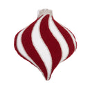Red and White Ornament Pillow