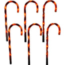 Lighted Candy Canes - 6 Pack - 18 Inches tall