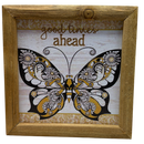 Good Time Ahead  - Butterfly Wall Plaque - Gift Shoppe >> Frames, Prints, and Signs >> Signs - by Gerson