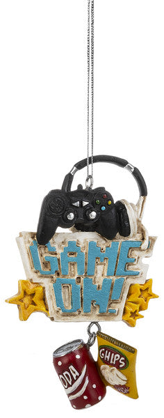 Video Game Ornament - Game On - The Country Christmas Loft