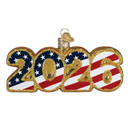 2026 Patriotic Glass Ornament - Christmas >> Ornaments >> Glass - by Old World Christmas