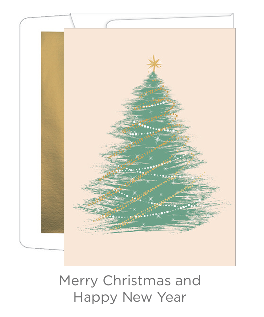 Elegant Box Card Collection – Brushstroke Tree