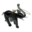 The Egyptian Glass Dark Emerald Elephant Ornament - Christmas >> Ornaments >> Egyptian Glass - by Egyptian Museum - view 5