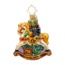 Christopher Radko Little Gem Glass Ornament - Rockin Around the Christmas Tree