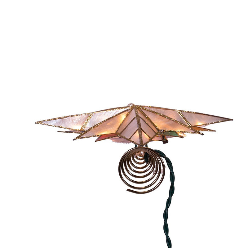 Radiant Capiz Bethlehem Star Treetop