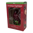 Acrylic Nightlight - Cardinal on Holly