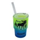 Vermont Glass Moose 2oz Shooter - Ocean Breeze