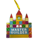 Master Builder Tile Castle Ornament