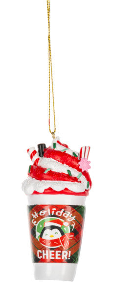 Christmas Latte Ornament -