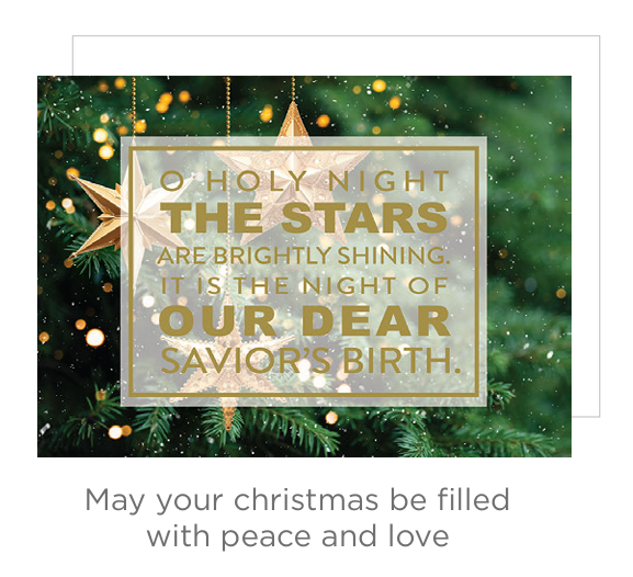Holiday Religious Favorites – O Holy Night Tree