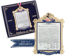 Official Commemorative Ornament of America’s 250th Anniversary - 2026 White House Christmas Collection
