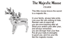 The Majestic Moose Charm