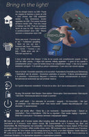 Solar String Lights - 120 LED - 8 function Twinkle - Warm White