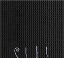 Frequent Flyer Witch Broom Halloween Embroidered Cotton Waffle Weave Towel