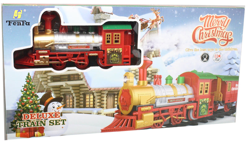 Merry Christmas Toy Train Set