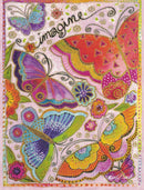 Notions Card - Blank - Butterflies