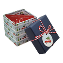 Gift Box Cube for Gift Cards - 3" x 3" -  Bringing Home the Tree