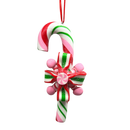 Candycane Treats Hanging Ornament - Multicolor Candy Cane - Christmas >> Ornaments >> Food & Drink - by Kurt Adler