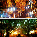 LED 11.5 Inch Meteor Hollow Lights - White - The Country Christmas Loft