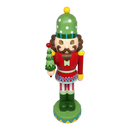 Resin Nutcracker with Moving Digital Eyes - 16 Inch
