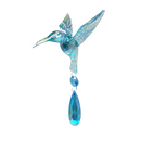 Acrylic Iridescent Hummingbird Ornament -