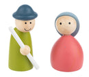Classic Wooden Nativity Play Set - Christmas >> Nativity - by Ganz - view 3
