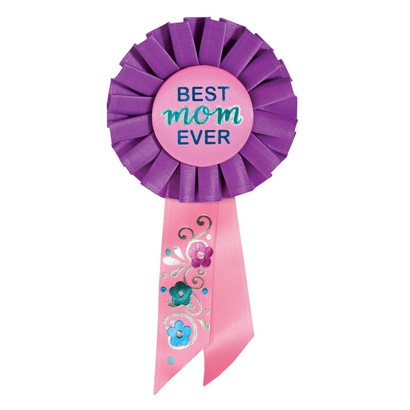 Best Mom Ever - Ribbon Pin